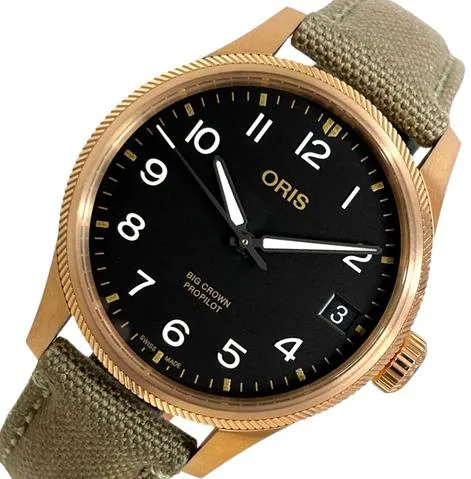 Oris Big Crown ProPilot Date 0175177613164 41mm Bronze Black