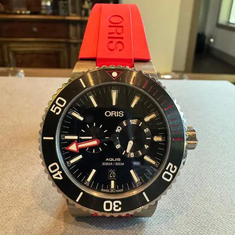 Oris Regulateur "Der Meistertaucher" 01 749 7734 7154 43.5mm Titanium Black