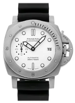 Panerai Luminor Marina Automatic PAM 01223 42mm Stainless steel White