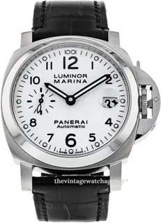 Panerai Luminor PAM 00049 Brushed steel Black