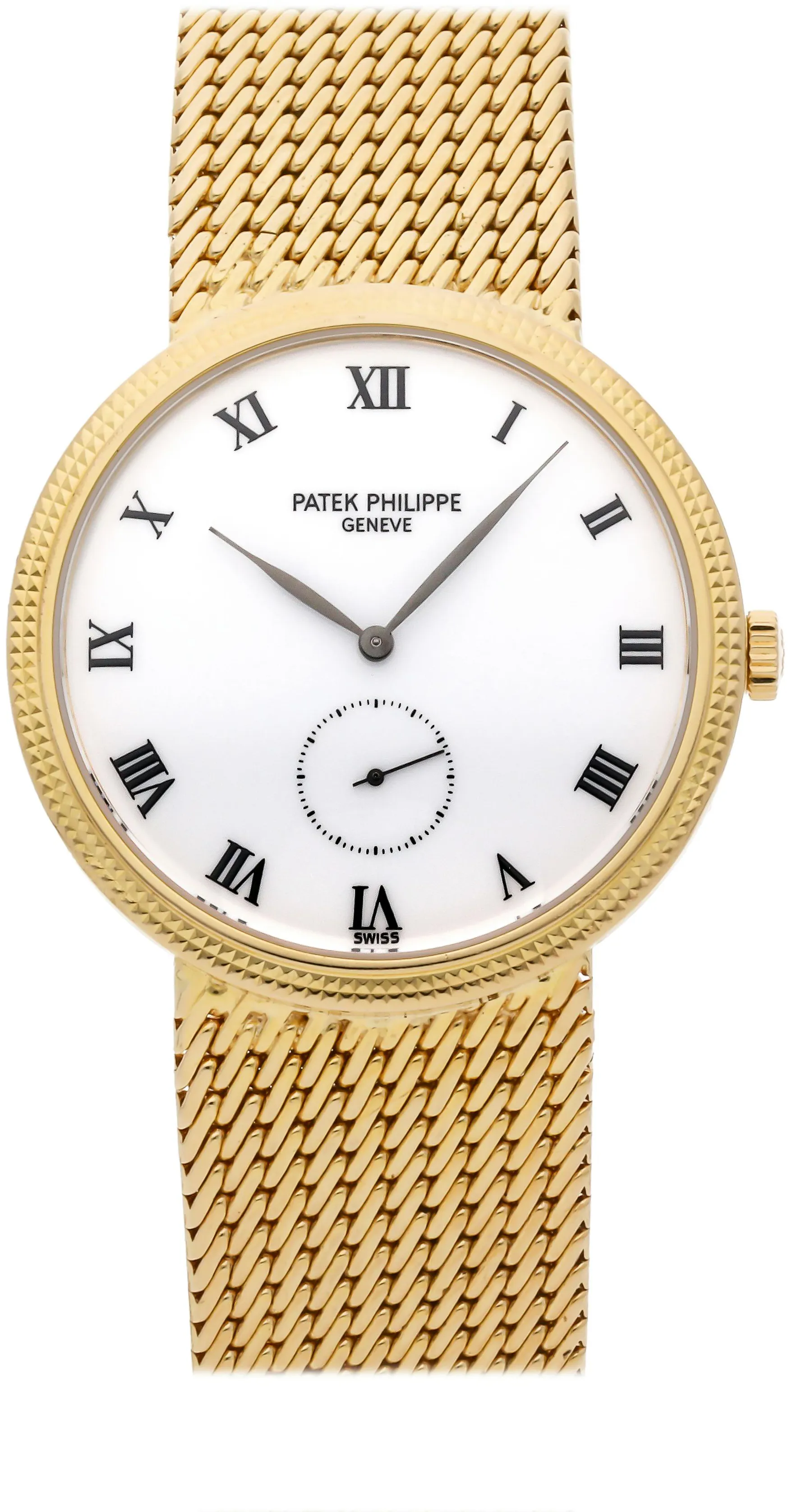 Patek Philippe Calatrava 3919/5 33mm Yellow gold White