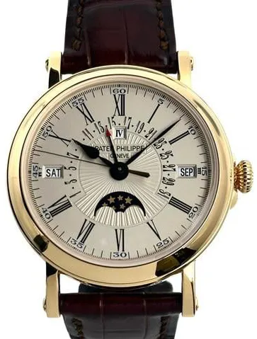 Patek Philippe Perpetual Calendar 5159J-001 38mm Yellow gold Silver