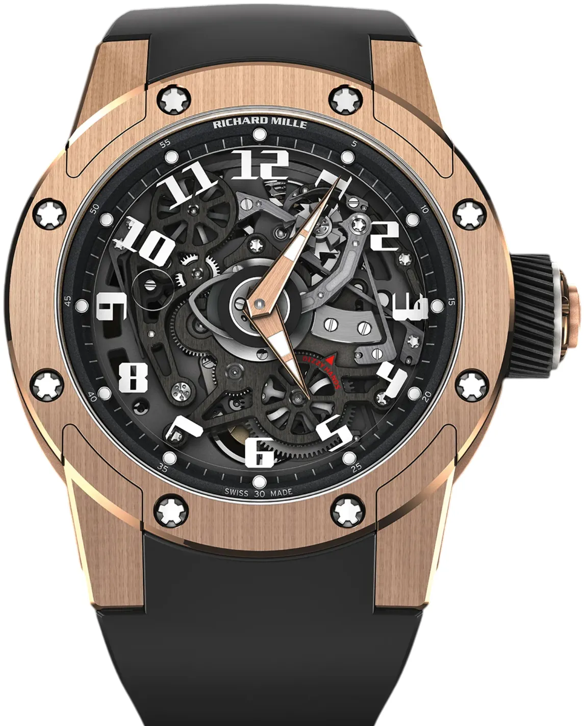 Richard Mille RM 063 RM63-01 AO RG 42mm Rose gold Skeletonized