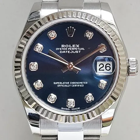 Rolex Datejust 31 178274 31mm Yellow gold and Stainless steel Blue