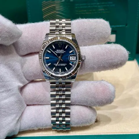 Rolex Datejust 31 178274 31mm Stainless steel Blue