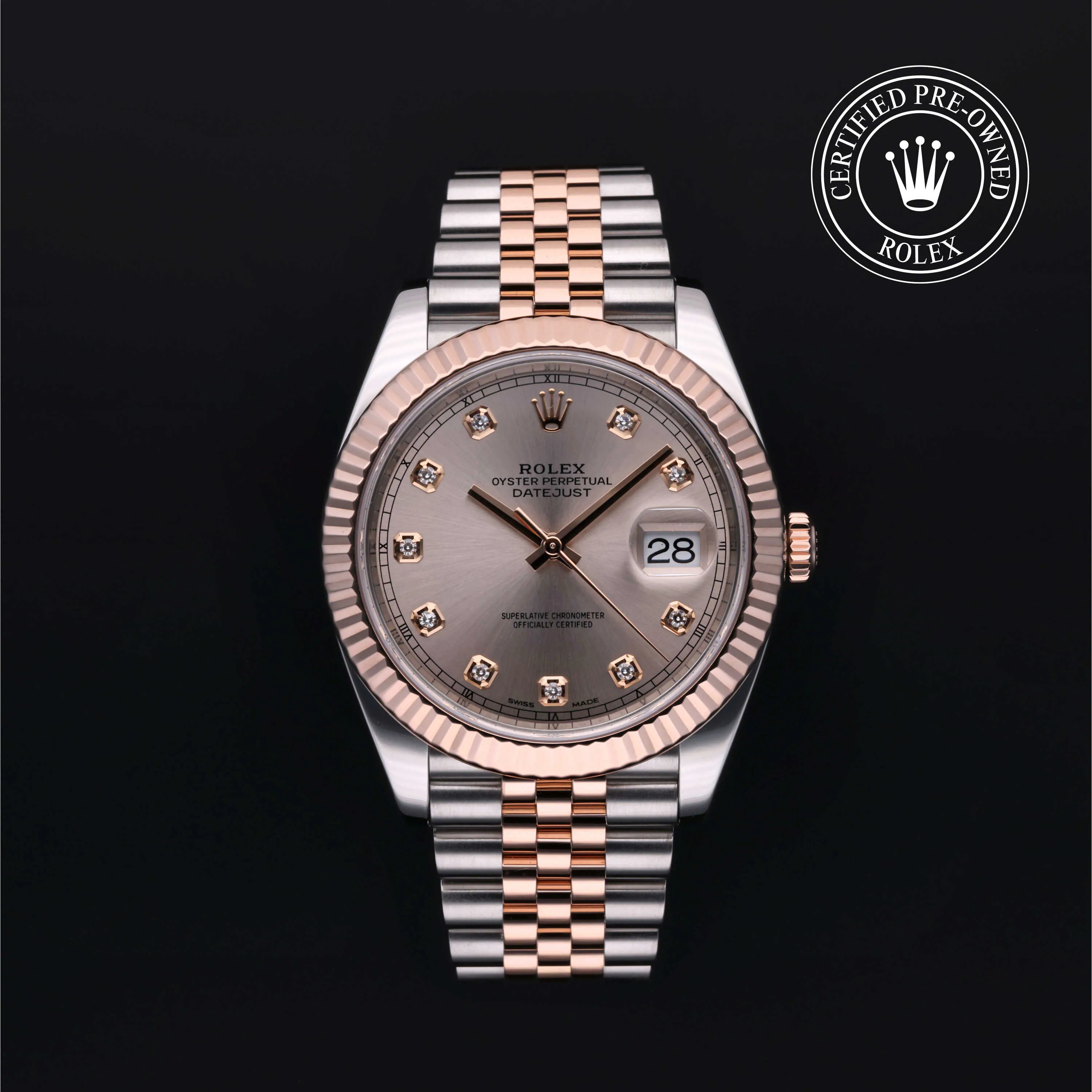 Rolex Datejust 41 126331-0008 41mm Oystersteel and Everose gold Pink