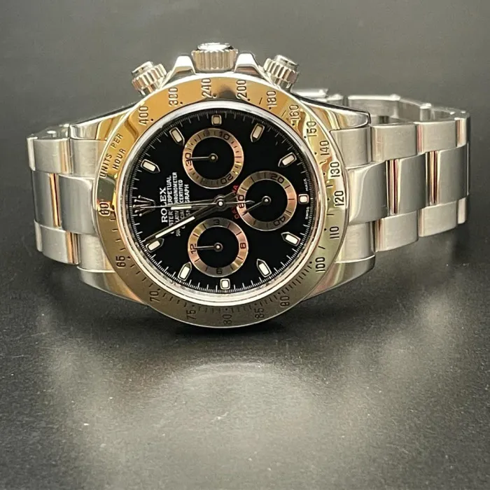 Rolex Daytona 116520 40mm Stainless steel Black