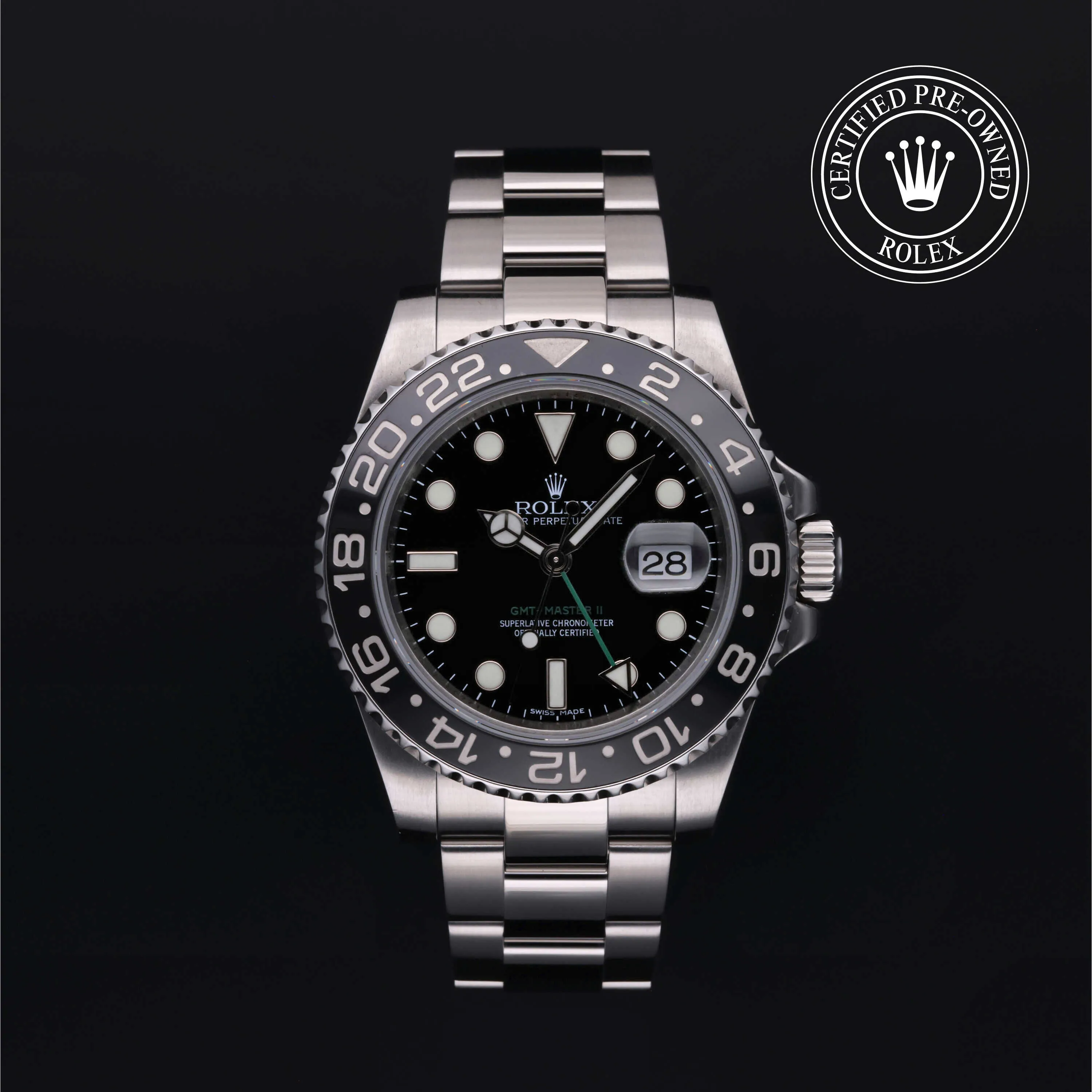 Rolex GMT-Master II 116710LN-0001 40mm Oystersteel Black