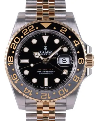 Rolex GMT-Master II 126713GRNR 40mm Stainless steel Black