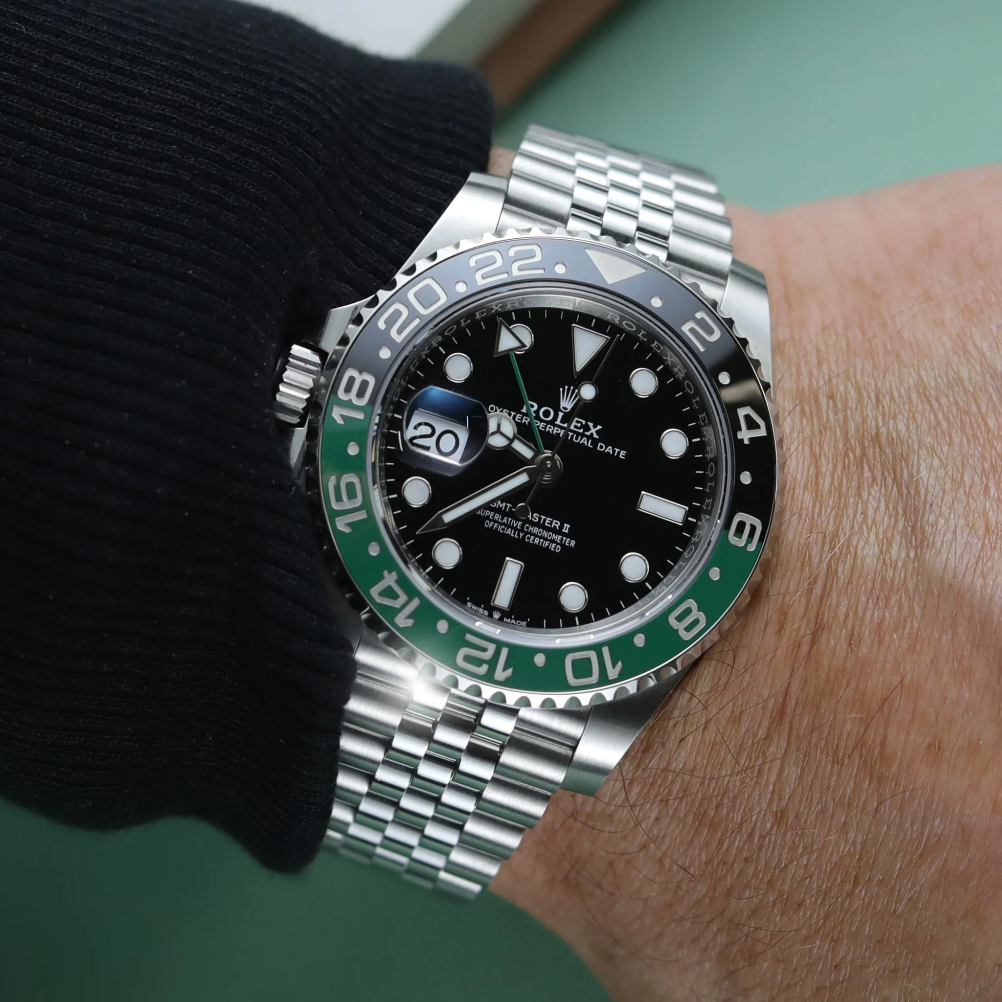 Rolex GMT-Master II 126720VTNR 40mm Stainless steel Black