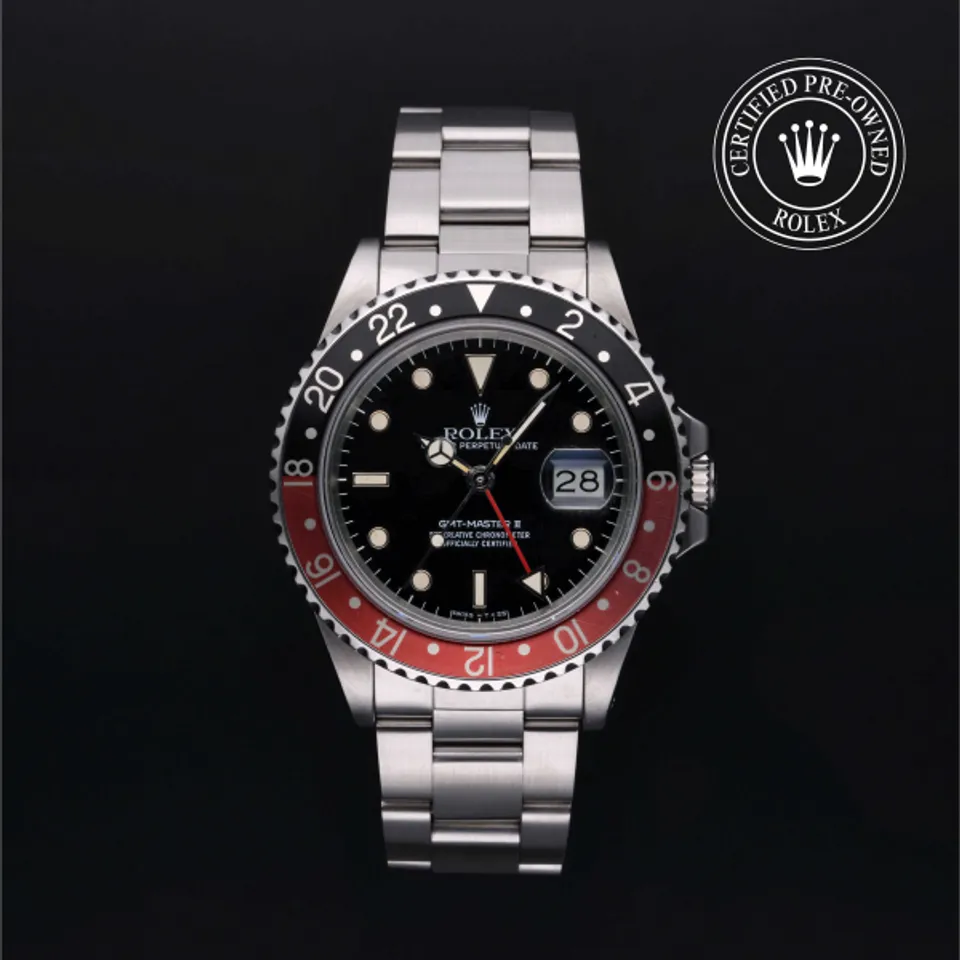 Rolex GMT-Master II 16760 40mm Stainless steel Black