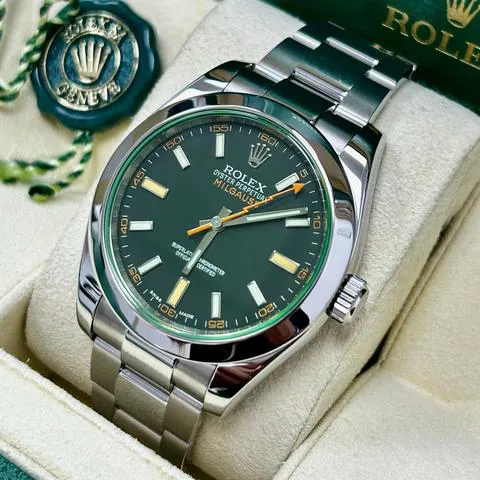 Rolex Milgauss 116400GV 40mm Stainless steel Black