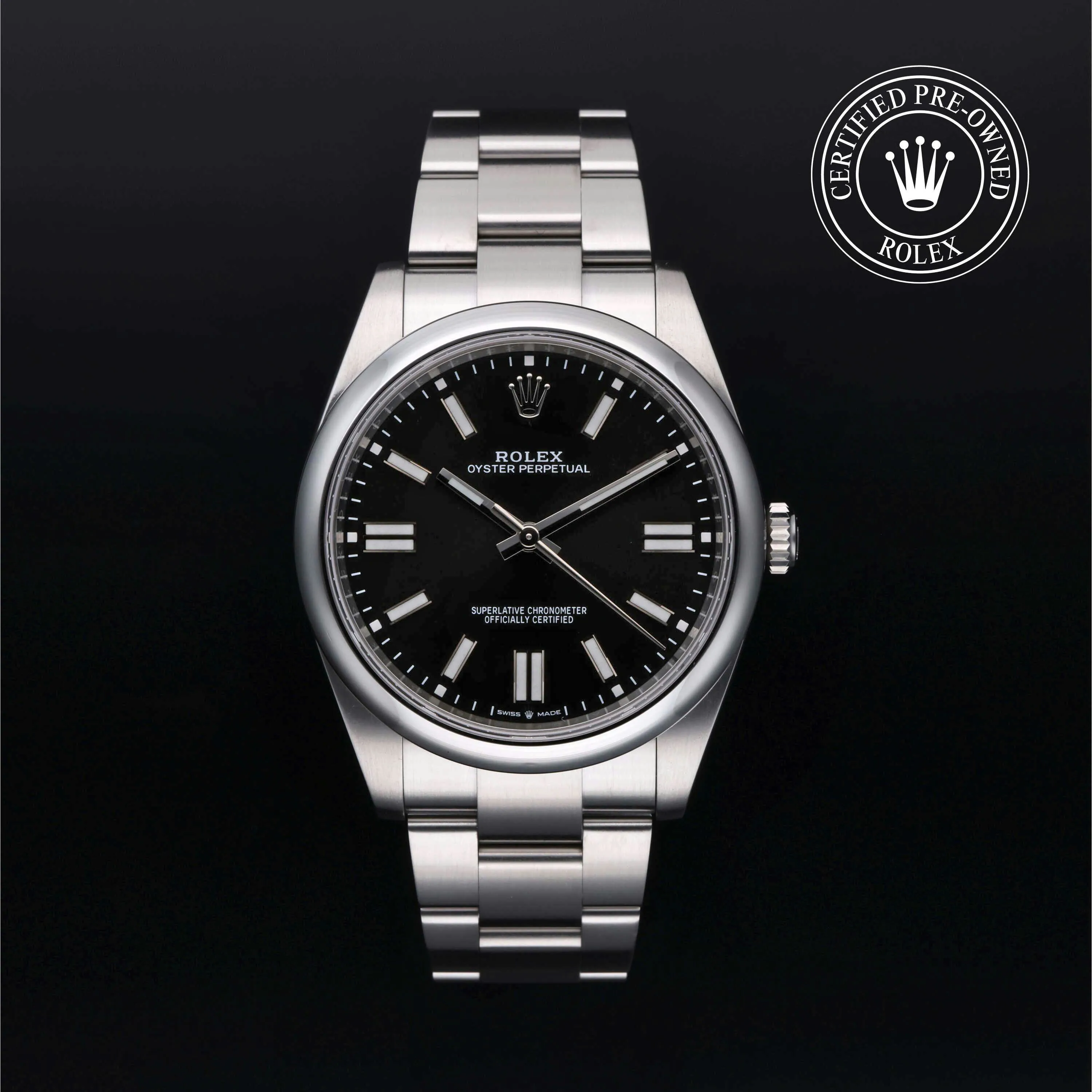 Rolex Oyster Perpetual 124300-0002 41mm Oystersteel Black