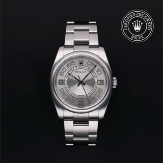 Rolex Oyster Perpetual 36 116000-0007 Oystersteel Silver