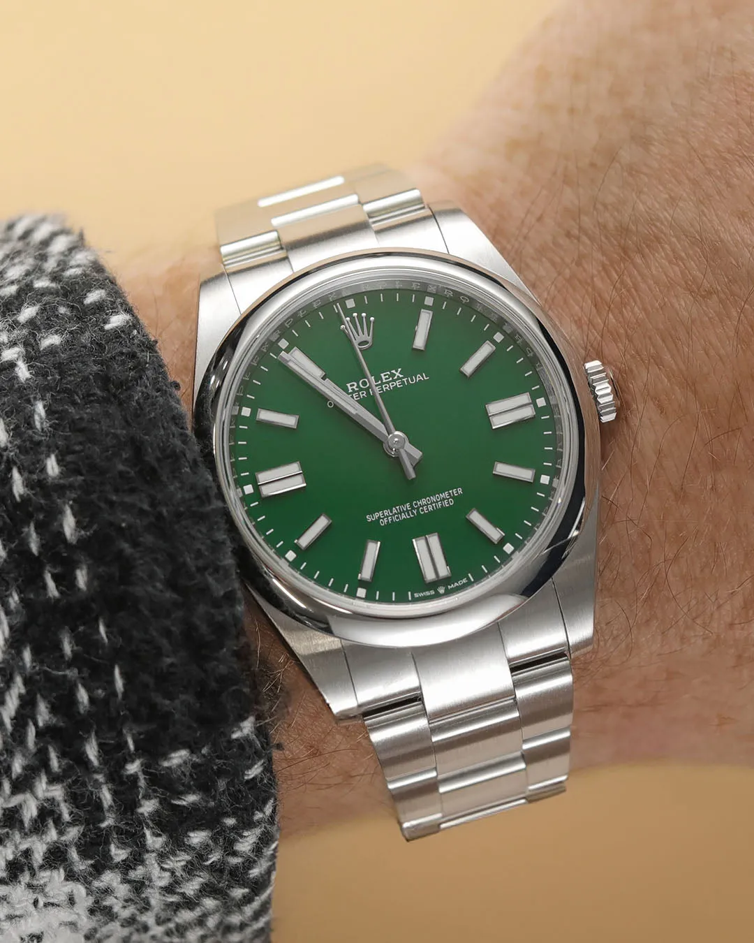 Rolex Oyster Perpetual 41 124300 41mm Stainless steel Green