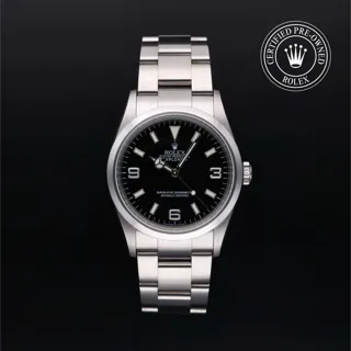 Rolex Oyster Perpetual Explorer 114270-0002 Oystersteel Black