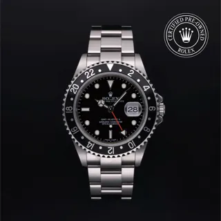 Rolex Oyster Perpetual, GMT Master 16710-0005 Oystersteel Black