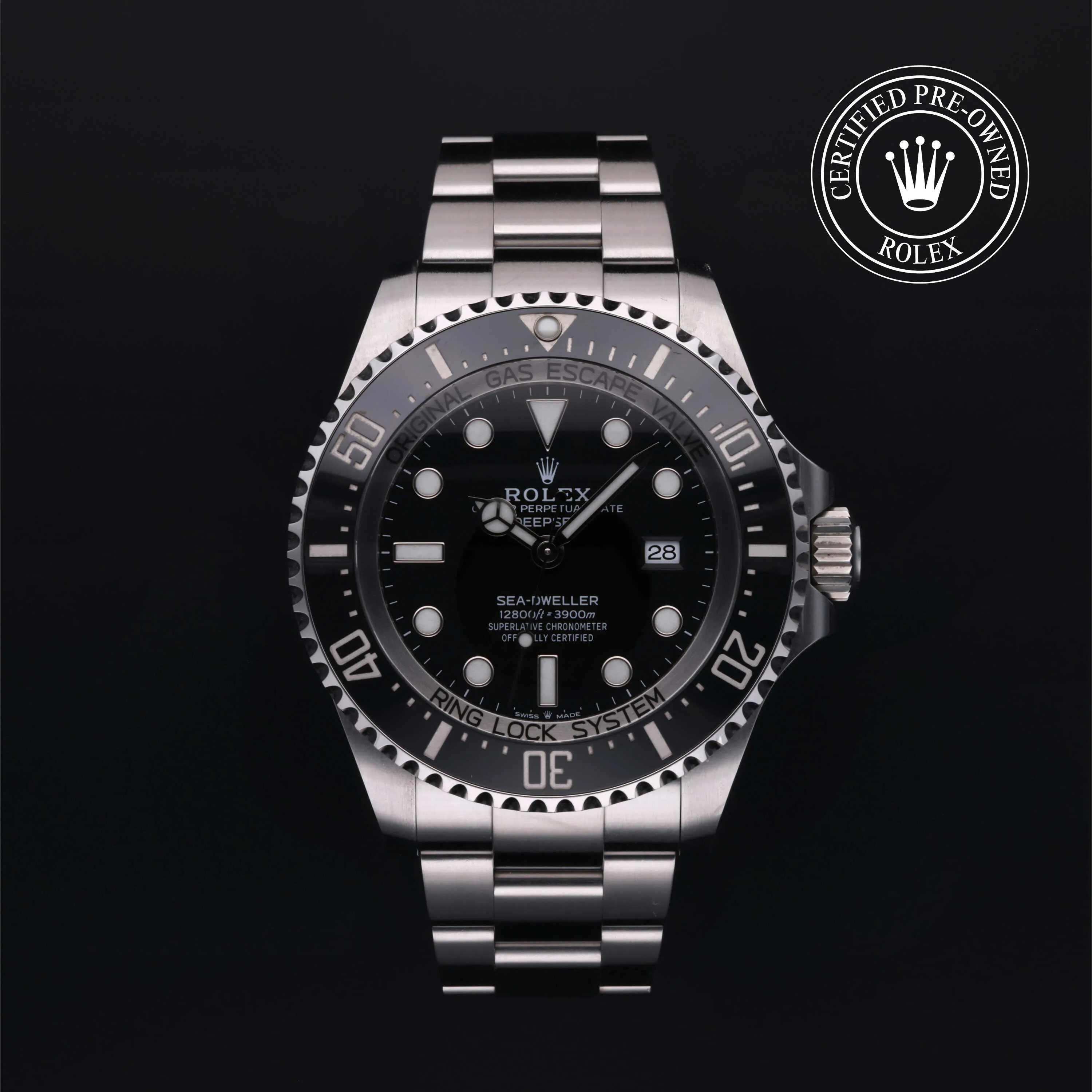 Rolex Sea-Dweller Deepsea 126660-0001 44mm Oystersteel Black