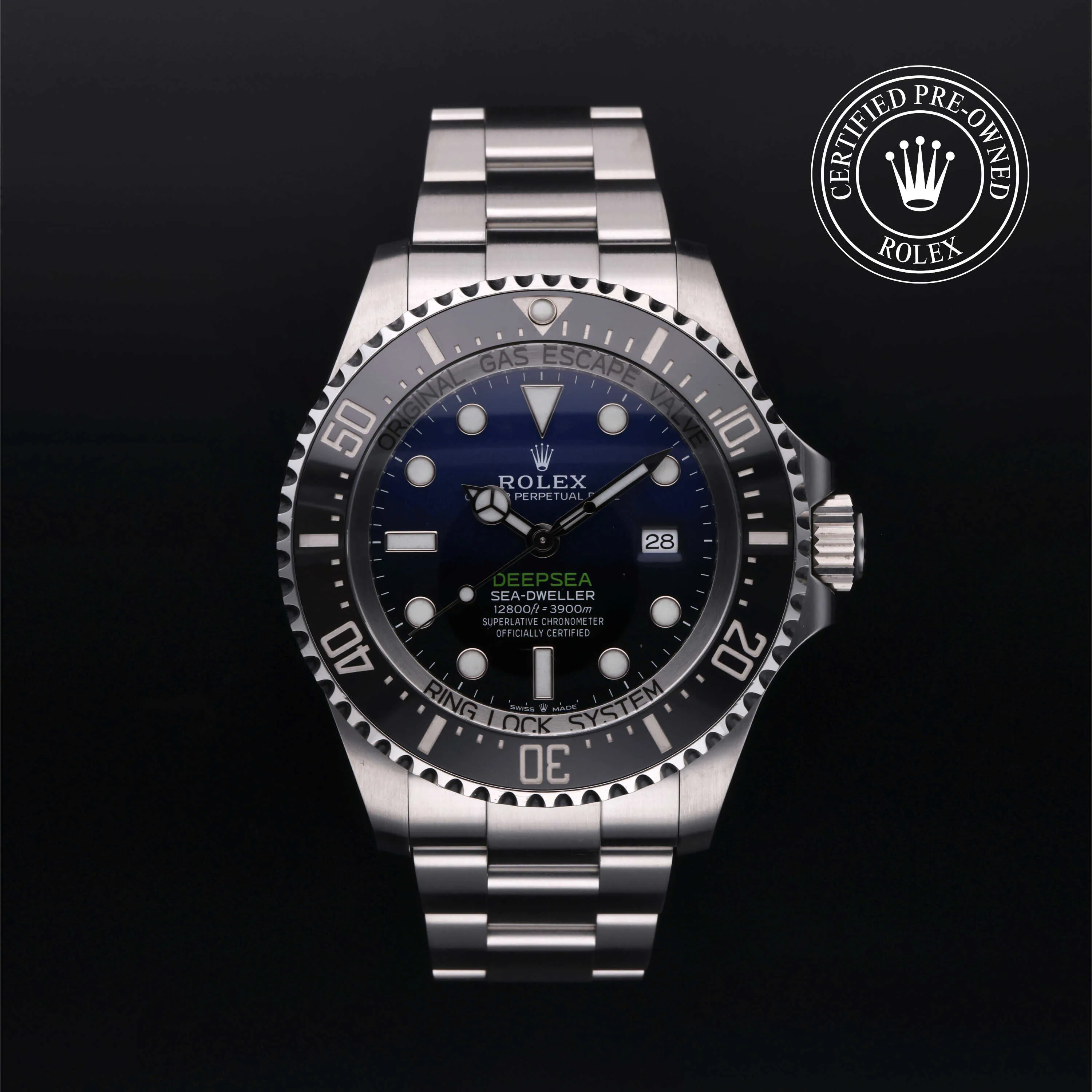 Rolex Sea-Dweller Deepsea 126660-0002 44mm Oystersteel Blue