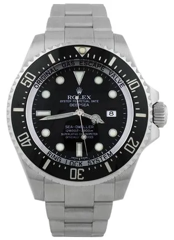 Rolex Sea-Dweller Deepsea 126660 44mm Stainless steel Black