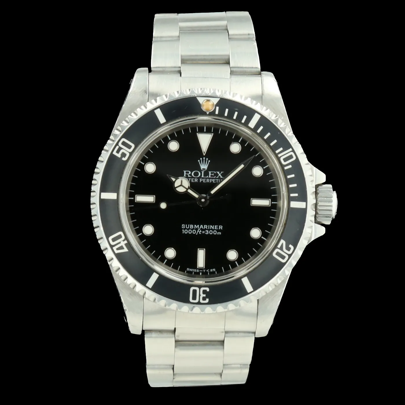 Rolex Submariner 14060 40mm Stainless steel Black