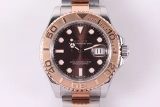 Rolex Yacht-Master 40 116621 Rose gold and Stainless steel Brown