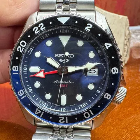 Seiko Seiko 5 SSK003K1 46mm Stainless steel Blue