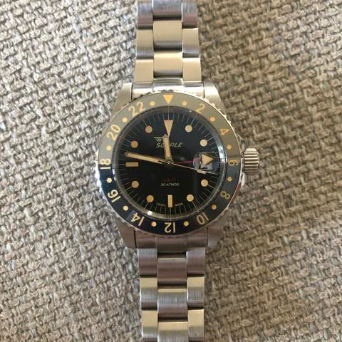 Squale 20 Atmos 1545TGC 42mm Stainless steel Black