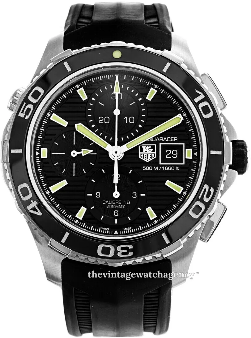 TAG Heuer Aquaracer cak2111.ft8019 43mm Stainless steel Black