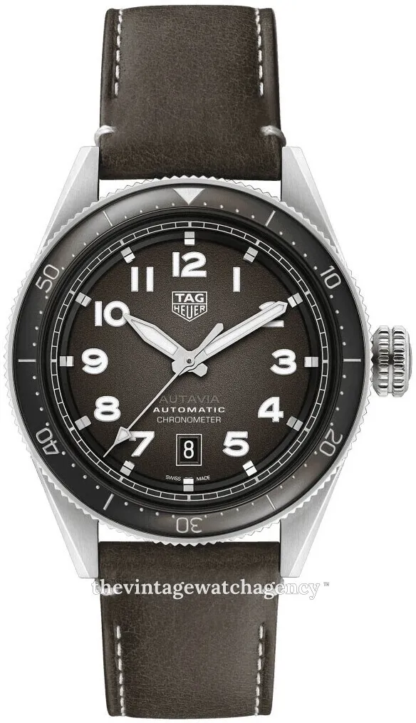 TAG Heuer Autavia WBE5114.FC8266 42mm Stainless steel Black