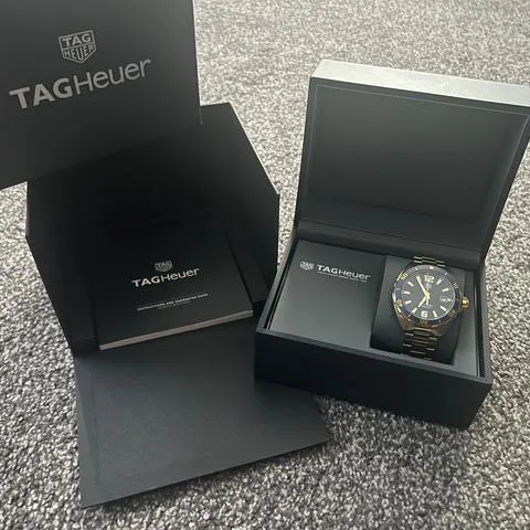 TAG Heuer Formula 1 Quartz WAZ1120.BB0879 41mm Yellow gold and Stainless steel Blue