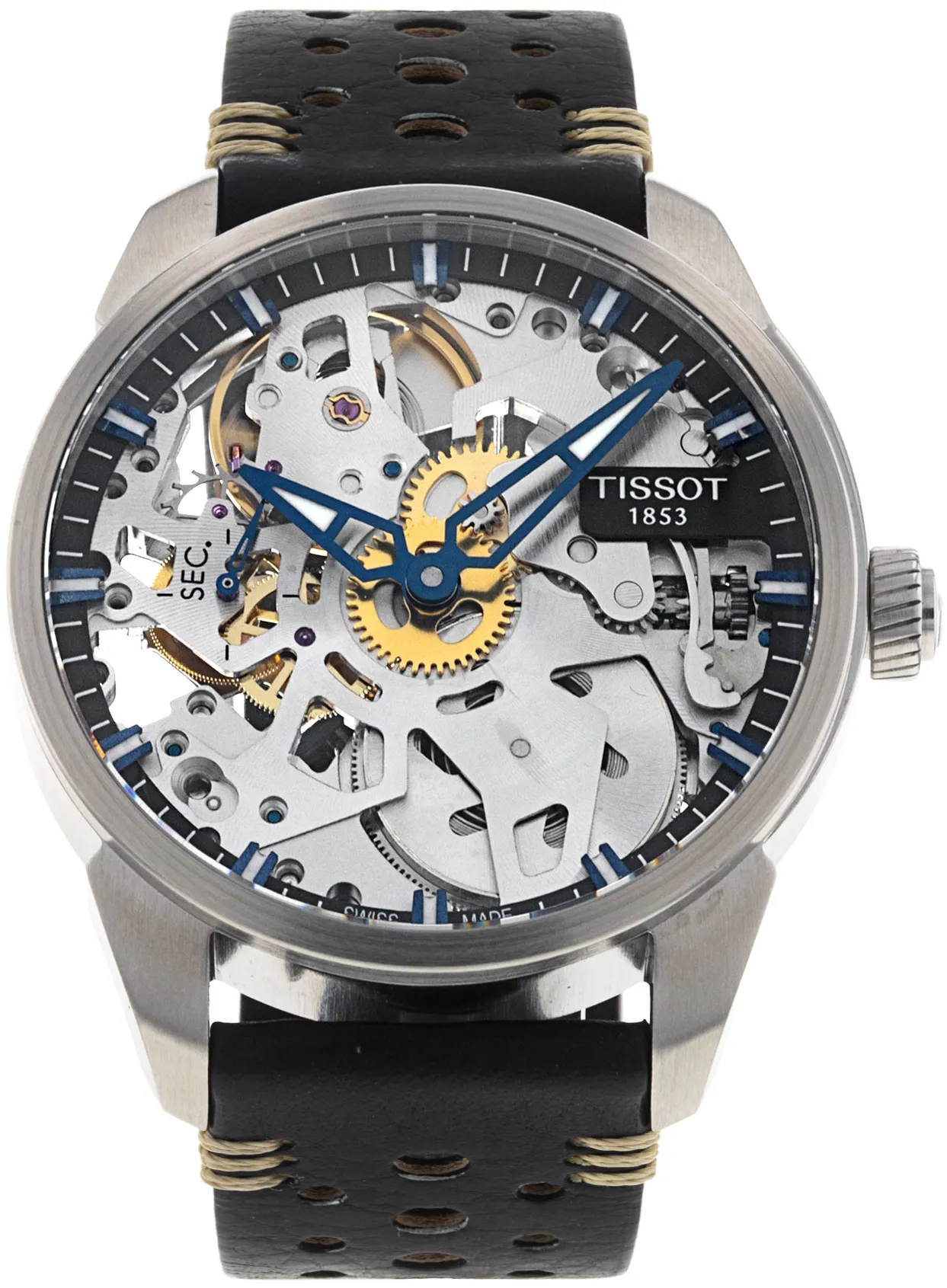 Tissot T-Classic T0704051641100 43mm Stainless steel Skeleton