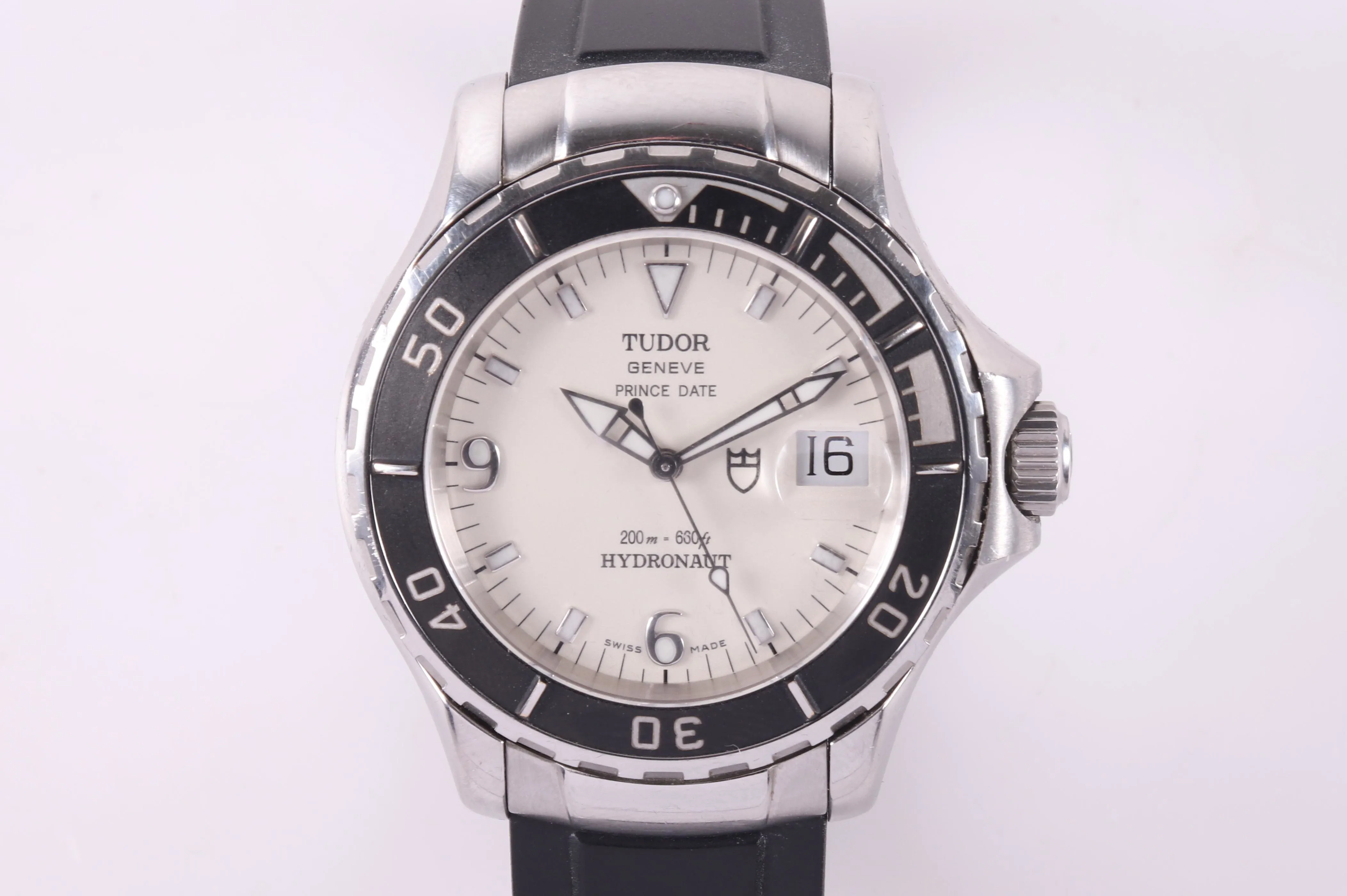 Tudor Hydronaut 89190P 41mm Stainless steel Black