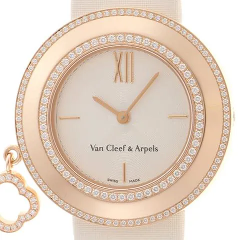 Van Cleef & Arpels Charms VCARM95000 32mm Rose gold White