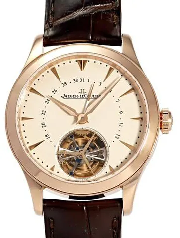 Jaeger-LeCoultre Master Date Tourbillon 39 Q1652410 39mm Pink gold Beige