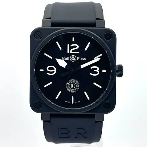 Bell & Ross Instruments BR0192-10TH-CE 46mm Ceramic Black