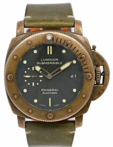 Panerai Luminor Submersible PAM 00382 47mm Bronze Green