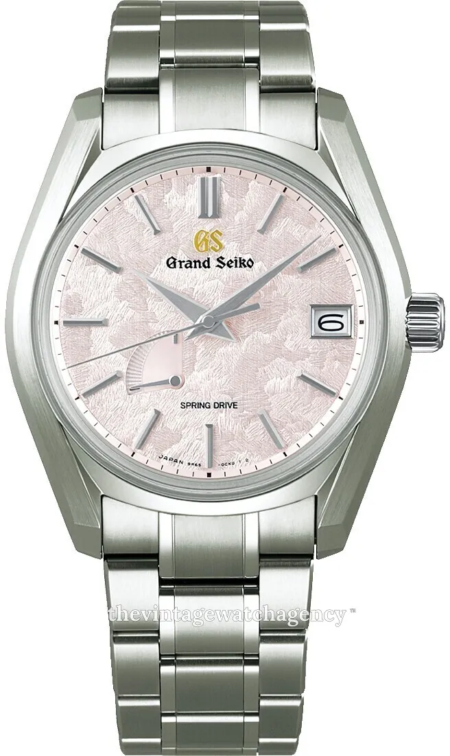 Grand Seiko Heritage SBGA413G 40mm Brushed/polished titanium Rose