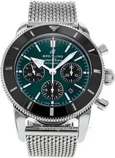 Breitling Superocean Heritage AB01621A1L1A1 Stainless steel Green