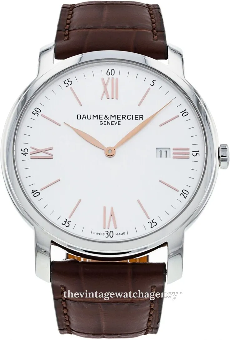 Baume & Mercier Classima M0A10380 42mm Stainless steel Silver