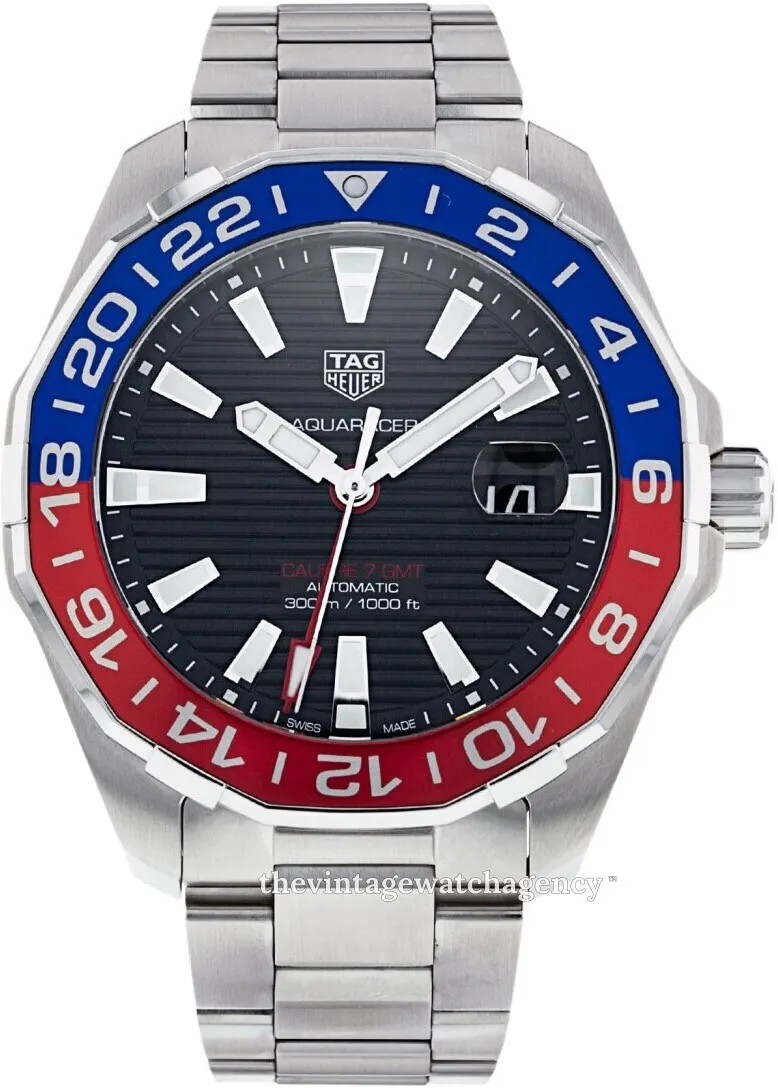 TAG Heuer Aquaracer 300M WAY201F.BA0927 43mm Stainless steel Black