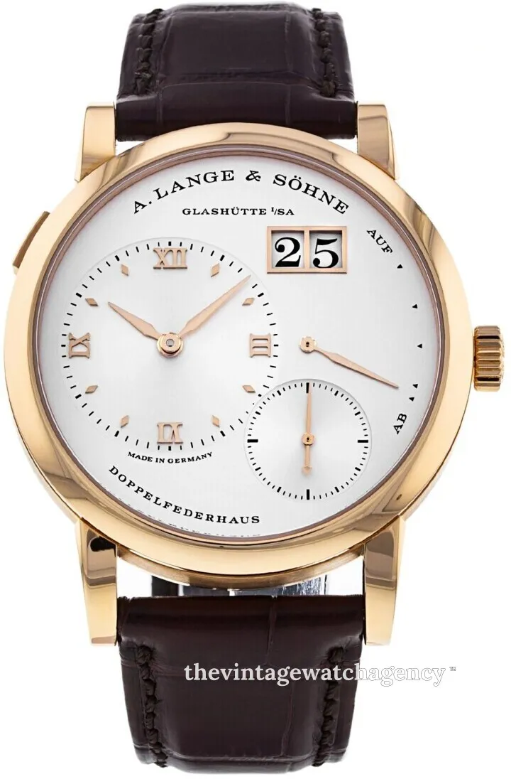 A. Lange & Söhne Lange 1 191.032 38.5mm Rose gold Silver