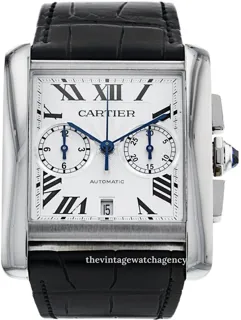 Cartier Tank MC W5330007 Stainless steel Silver