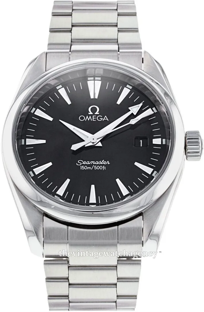 Omega Aqua Terra 2518.50.00 36mm Stainless steel Black