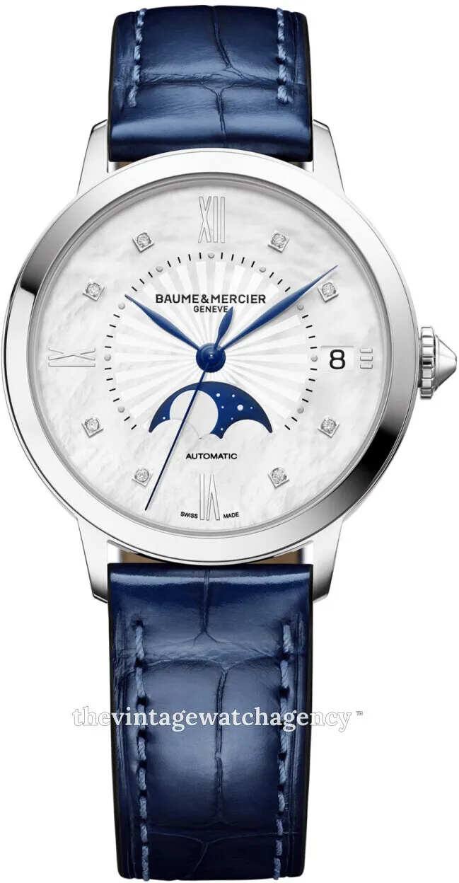 Baume & Mercier Classima MOA10633 34mm Stainless steel White