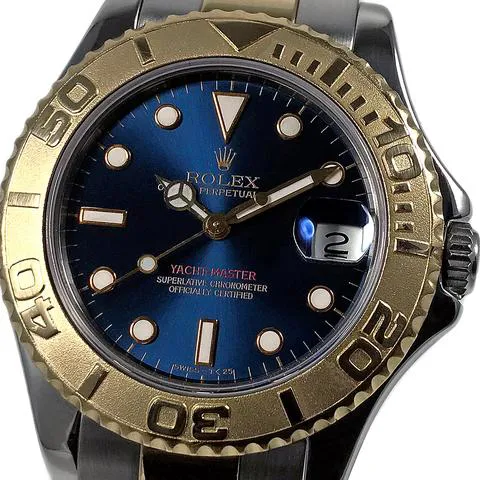 Rolex Yacht-Master 68623 35mm Yellow gold and Stainless steel Blue