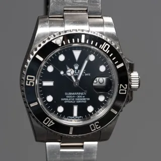 Rolex Submariner Ceramic and Stainless steel Black