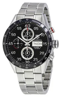 TAG Heuer Carrera Day Date CV2A10.BA0796 Stainless steel Black