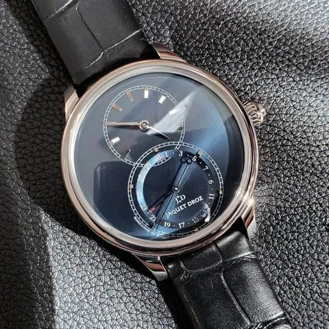 Jaquet Droz Grande Seconde J007010244 39mm Stainless steel Blue