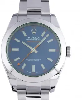 Rolex Milgauss 116400GV Stainless steel Blue